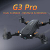 Квадрокоптер PIHOT G3 PRO 2 дрон Wifi, 4K,с двойной камерой. дальность полета до 150м.время полета до 15 мин.