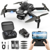 Квадрокоптер с камерой KF613 – дрон с 4K HD, GPS, БК двиг. до 300 м. 18 хв. + кейс