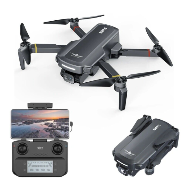 Квадрокоптер SJRC F5S 4K Pro – дрон с 4K камерой, 5G Wi-Fi, GPS, FPV, БК моторы, 3, км, до 30 мин. полета