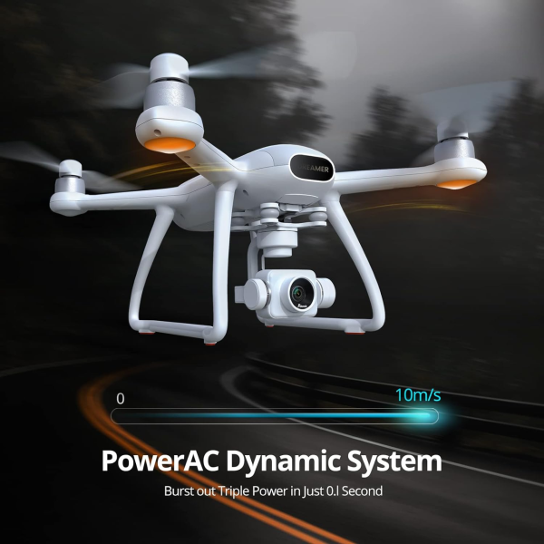 Квадрокоптер Drone FPV Potensic DREAMER Pro 3-Axis Gimbal 4K GPS дрон з камерою, 28 хв. польоту, до 2 км