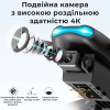 Квадрокоптер з камерою E99 Pro Міні дрон з 4K HD WiFi FPV до 30 хв. польоту (+2 акумулятори )