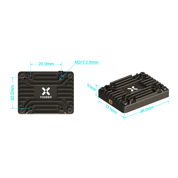 Відеопередавач для FPV Foxeer Reaper Extreme V2 5.8G 2.5W VTX