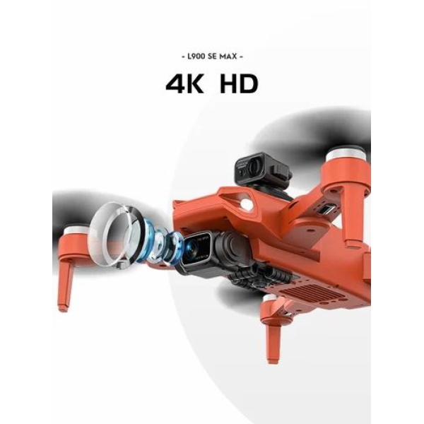 Квадрокоптер LYZRC L900 PRO MAX дрон з 4K-камерою, GPS та FPV обхід перешкод, політ до 1,2 км до 28 хвилин.