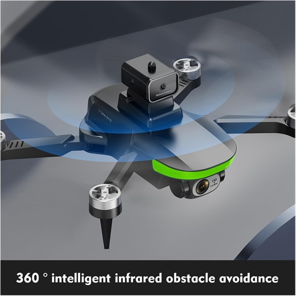Квадрокоптер S5S mini Drone міні дрону з 4K HD камера. ESC, FPV, до 150 м, до 15 хв. 1 акумулятор