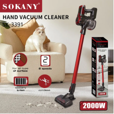 Ручной пылесос SOKANY SK-3391 2000Вт, Вертикальные пылесосы, Пылесос без мешка, аккумуляторный пылесос для дом