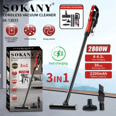 Ручной пылесос SOKANY SK-13033 2800Вт, Вертикальные пылесосы Пылесос без мешка аккумуляторный пылесос для дома