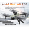 Квадрокоптер с камерой W3 PRO - дрон БК моторы 4K 5G, датчик помех, до 40 мин. полета + кейс + 1 аккумулятор