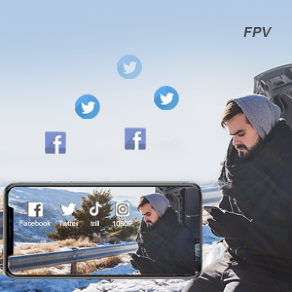 Квадрокоптер 4DRC V20 дрон з HD камерою, FPV до 12 хв. польоту + кейс