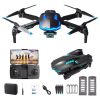 Детский Квадрокоптер X6 дрон с камерой для детей 4К HD FPV, до 100 м. 30 мин. полета + кейс( 1+1 аккумулятор)
