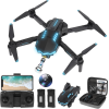 Квадрокоптер X6 PRO с камерой для ребенка FPV на радиоуправлении для новичков Дрон на пульте управления + кейс