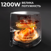 Аэрогриль-фритюрница SOKANY SK-10037 на 8.8 л с таймером и терморегулятором 1200 Вт, черный