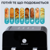 Аэрогриль-фритюрница SK10008 на 10 л сенсорно механическая, черный