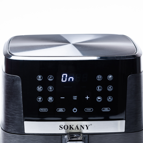 Аэрофритюрница электрическая аэрогриль SOKANY SK-10004 8.5 литров аэро фритюрница паровая безмасляная