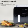 Аэрогриль SOKANY SK-10005 Аэрофритюрница с двумя отделениями  2400 Вт 10 л сенсорная аэропечь фритюр без масла