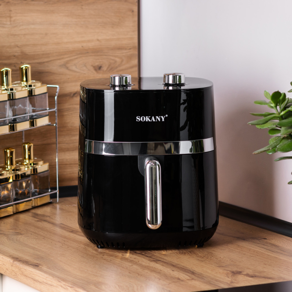 Аэрогриль SOKANY SK-10024 аэрофритюрница 6.5 литров мультипечь аэропечь настольная с терморегулятором