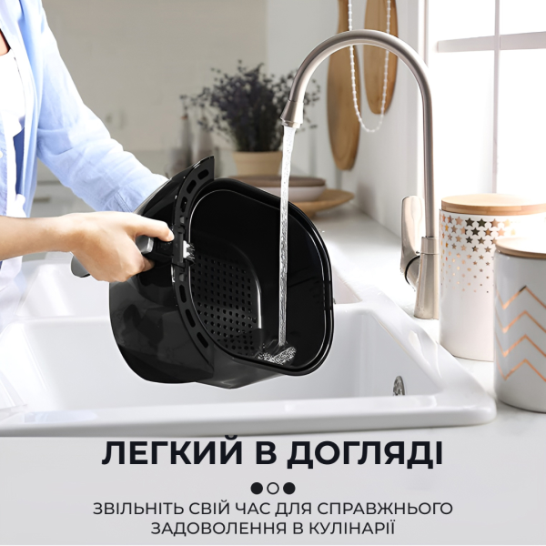 Аэрогриль SOKANY SK-10026 4.5 литра аэрофритюрница 1400Вт безмасляная с механическим управлением