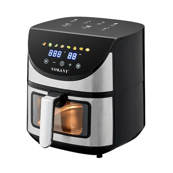 Аэрогриль Sokany SK-10031 на 7 л. фритюрница 1800W мультипечь без масла аэропечь настольная