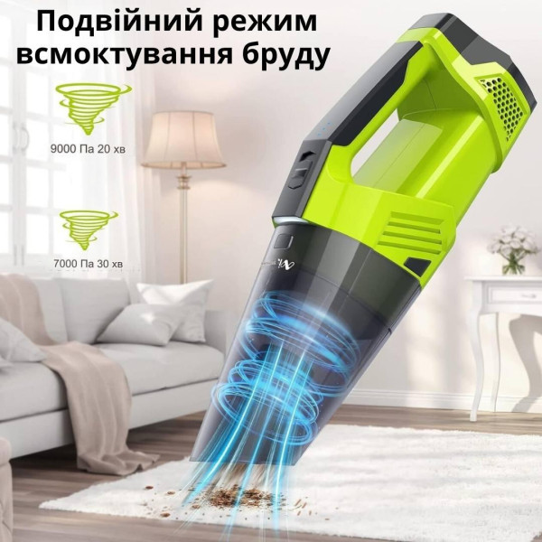 Автомобильный Пылесос аккумуляторный Aspiring LT-114   Беспроводной Пылесос для авто дома 