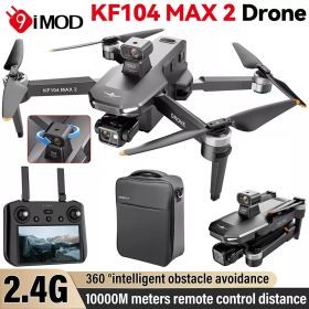 Квадрокоптер для розвідки Kfplan KF104 MaxS – дрон 4K та HD ESC 5G WI-FI GPS FPV, БК мотори 6 км, до 30 хв.