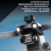 Квадрокоптер для розвідки Kfplan KF104 MaxS – дрон 4K та HD ESC 5G WI-FI GPS FPV, БК мотори 6 км, до 30 хв.