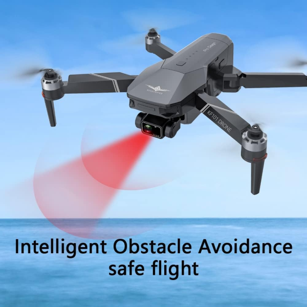 Професійний Квадрокоптер KF101 Max – дрон з 4K ESC, 5G, GPS, FPV, БК дв, 5 км, до 25 хв. + SD карта