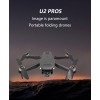 Квадрокоптер U2pros mini Drone міні дрон із 4K HD камерою ESC, FPV, до 150 м, до 15 хв. 2 акумулятора