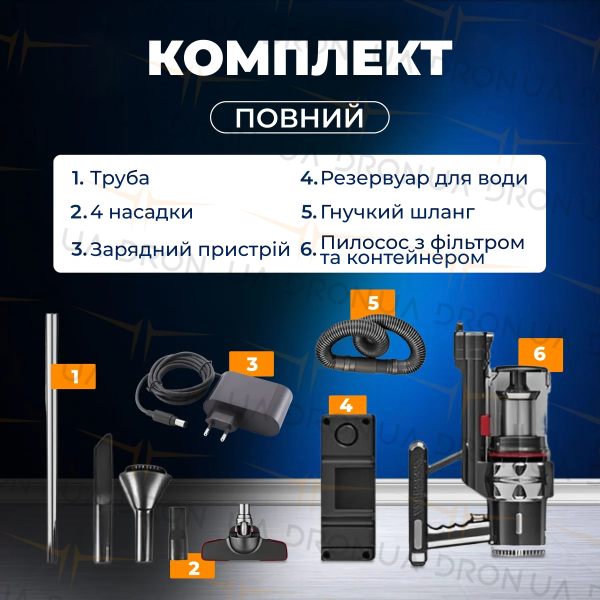 Портативный вертикальный пылесос без мешка 2000 Вт SOKANY SK-3378 Пылесос колбовый ручной для дома