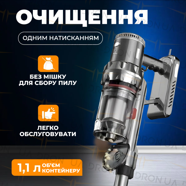 Портативный вертикальный пылесос без мешка 2000 Вт SOKANY SK-3378 Пылесос колбовый ручной для дома