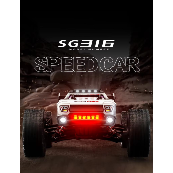 Радиоуправляемый автомобиль ZLL SG316 PRO 1:16 40 км/м RC джип Скоростная RC машина off-road RC, LED подсветка