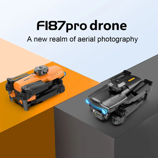 Квадрокоптер F187 PRO дрон з камерою Wifi FPV, до 100 м. 20 хв. польоту + кейс