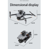 Квадрокоптер LYZRC L600 PRO 1 с пультом с экраном, дрон с камерой 4K, GPS, FPV, стабилизация, до 30 мин.