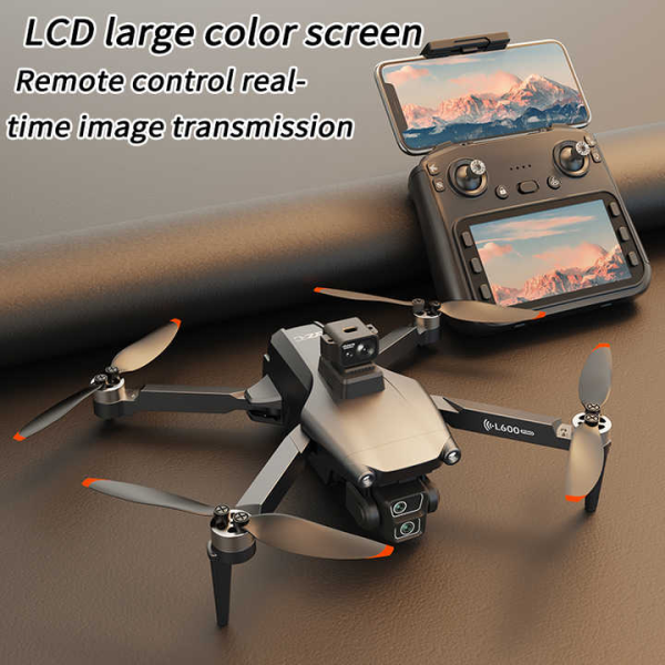 Квадрокоптер LYZRC L600 PRO 1 с пультом с экраном, дрон с камерой 4K, GPS, FPV, стабилизация, до 30 мин.