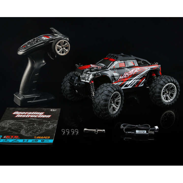 Машинка на радіокеруванні KFPLAN KF11 1:16 4WD, RC автомобіль, дріфт машинка, позашляховик, до 40 км/год, машинка на пульті для дітей та дорослих