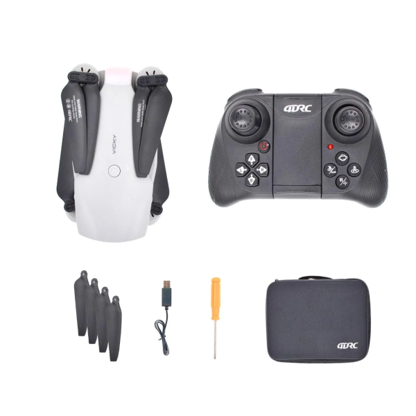 Квадрокоптер з камерою 4DRC F10 дрон 5G 4К HD FPV 40 хв. польоту до 500 м. + 2 акумулятори
