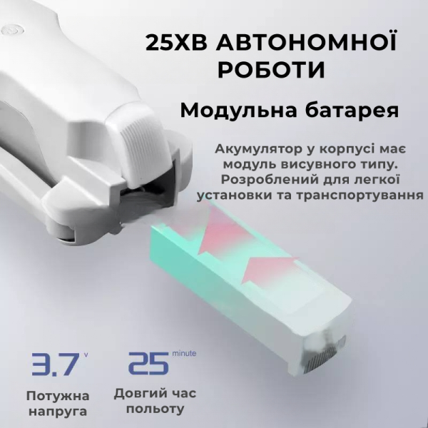 Квадрокоптер з камерою 4DRC F10 дрон 5G 4К HD FPV 40 хв. польоту до 500 м. + 2 акумулятори