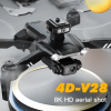 Квадрокоптер 4DRC V28S дрон з камерою, 5G 4К HD FPV, попередження перешкод, до 200 м. 25 хв. + кейс