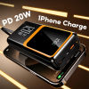 УМБ Power Bank повербанк PowerBank 120w 50000 mAh, PD 33 зі швидкою зарядкою  + подарунок кабель