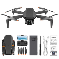 Квадрокоптер дрон L106 MAX HD з Подвійною камерою БК двигун до 150 м. до 15 хв. польоту + кейс