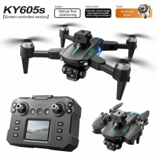 Квадрокоптер з камерою KY605 Pro Mini Drone – 4K, БК мотори 150 м. до 15 хв. + кейс