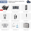 Квадрокоптер з камерою KY605 Pro Mini Drone – 4K, БК мотори 150 м. до 15 хв. + кейс