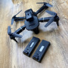 Квадрокоптер E100 дрон з камерою, HD Wifi FPV, до 100 м, 15 хв. польоту + кейс
