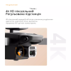 Квадрокоптер E100 дрон з камерою, HD Wifi FPV, до 100 м, 15 хв. польоту + кейс