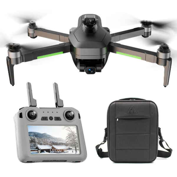 Квадрокоптер ZLL 193S 4K дрон з 3-осьовим підвісом, 3 км, FCC, EIS, HD камера, GPS, 5G, екран на пульті