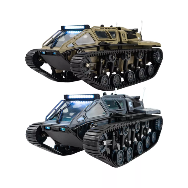 Гусеничный вездеход Радиоуправляемый Дрифт-Краулер JJRC C8812 1/16 Автомобиль 360° танки Свет RC