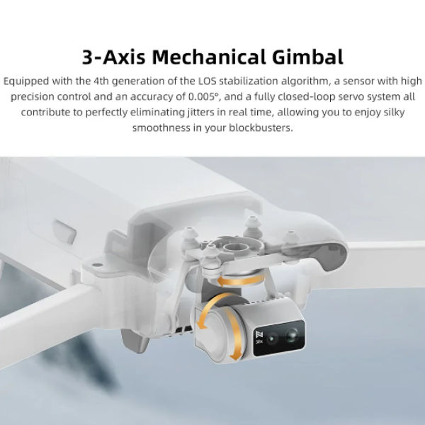 Профессиональный Квадрокоптер FIMI X8 TELE MAX 4K дрон 3-Axis Gimbal HDR 48MP 30x, GPS, 15 км до 38 мин.