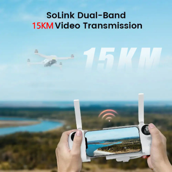 Профессиональный Квадрокоптер FIMI X8 TELE MAX 4K дрон 3-Axis Gimbal HDR 48MP 30x, GPS, 15 км до 38 мин.
