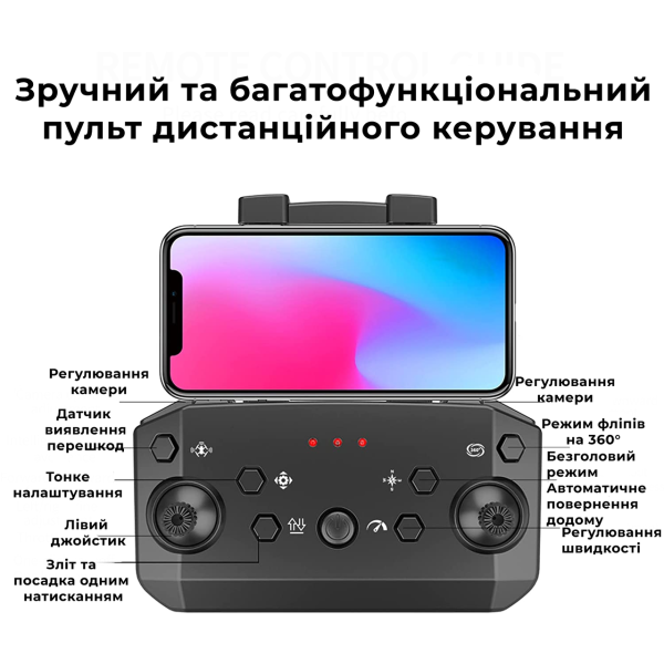 Квадрокоптер F189 PRO дрон з камерою 4K Wifi FPV, обхід перешкод, до 40 хв + кейс . ( 2 Акумулятори) 