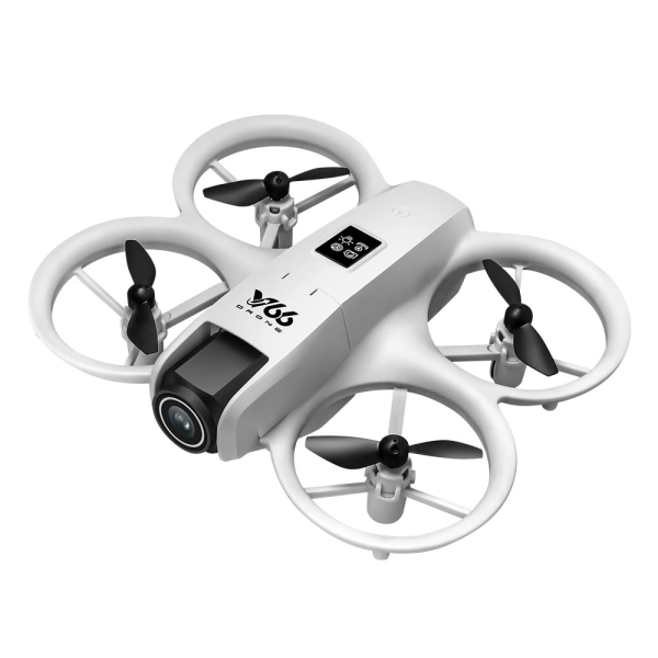 Квадрокоптер V66 Mini Drone з камерою, FPV Wi-Fi, EIS стабілізацією, Optical Flow, 50X Zoom, складаний mini drone до 200 м, 2 акумулятори