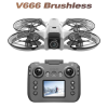 Міні квадрокоптер V666 дрон з  камерою mini drone, до 200 м. до 12 хв.