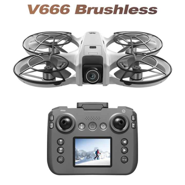 Міні квадрокоптер V666 дрон з  камерою mini drone, до 200 м. до 12 хв.